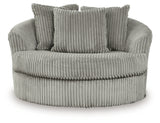 Lindyn Oversized Swivel Accent Chair