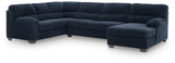 SimpleJoy 3-Piece Sectional with Chaise