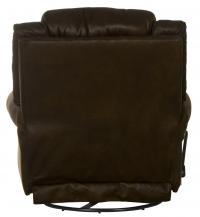 Catnapper Pickett Swivel Glider Recliner Walnut