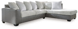 Clairette Court 2-Piece Sectional with Chaise