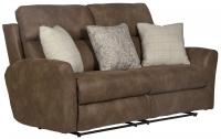Catnapper Justine Lay Flat Reclining Loveseat Burlap