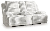 Rhines Falls Power Reclining Loveseat with Console
