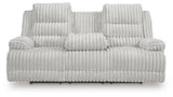 Rhines Falls Power Reclining Sofa with Drop Down Table