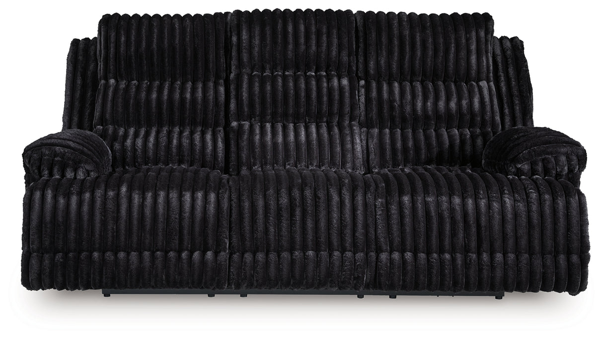 Rhine Falls Power Reclining Sofa with Drop Down Table