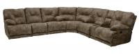Catnapper Voyager POWER "Lay Flat" Recl Sofa Brandy