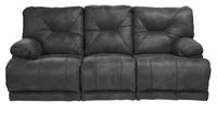 Catnapper Voyager "Lay Flat" Recl Sofa w/3x DDT Slate