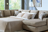 Newellen 3-Piece Sleeper Sectional with Chaise