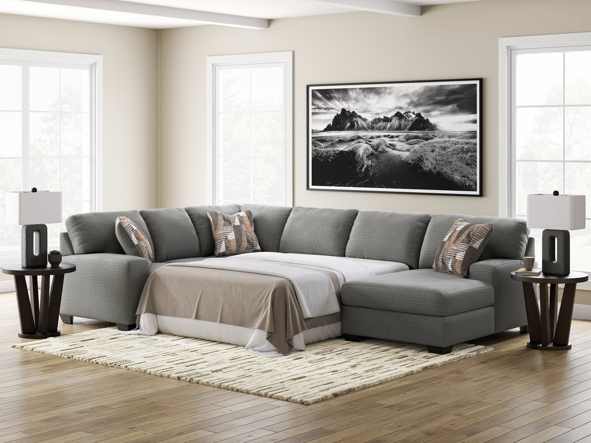 Clarington 3-Piece Sleeper Sectional with Chaise