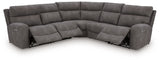 Next-Gen Durapella 5-Piece Power Reclining Sectional
