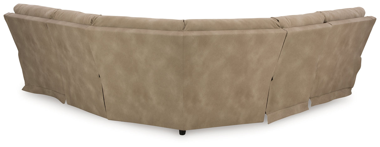 Next-Gen Durapella 5-Piece Power Reclining Sectional