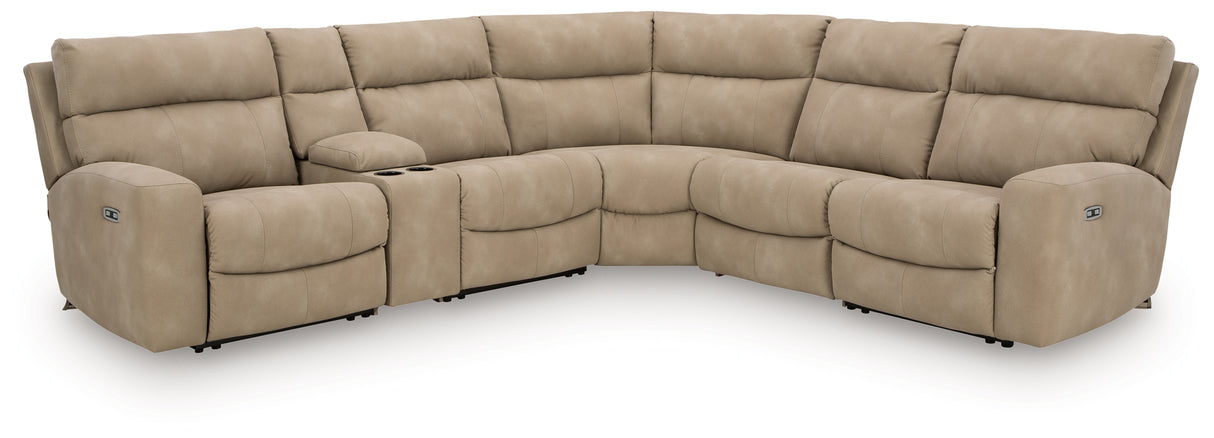 Next-Gen Durapella 6-Piece Power Reclining Sectional