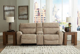 Next-Gen Durapella 3-Piece Power Reclining Sectional Loveseat with Console