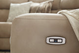 Next-Gen Durapella 3-Piece Power Reclining Sectional Loveseat with Console
