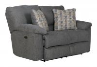 Catnapper Tyler Power Reclining Loveseat Stonewash