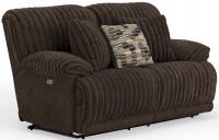 Catnapper Hollifield Power Reclining Loveseat Chocolate