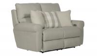 Catnapper Westport Power Lay Flat Reclining Loveseat Cement