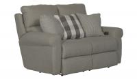 Catnapper Westport Power Lay Flat Reclining Loveseat Metal