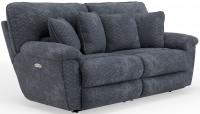 Catnapper Paxon Power Headrest Deep Seat Recl Sofa Smoke