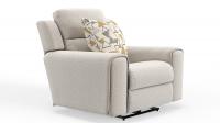 Catnapper Micah Power Headrest Power Deep Seat Lay Flat Recliner Oatmeal