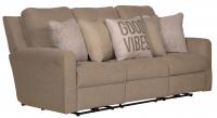 Catnapper Calvin Power Reclining Sofa Putty