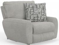 Catnapper Maxwell Power Deep Seat Lay Flat Recliner Cream