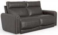 Catnapper Nico Power Headrest Reclining Sofa Walnut