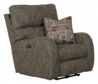 Catnapper Liam Power Headrest Power Lay Flat Recliner Coal