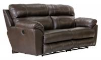 Catnapper Costa Power Lay Flat Reclining Sofa Chocolate