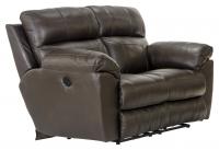 Catnapper Costa Power Lay Flat Reclining Loveseat Chocolate
