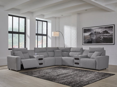 Modmax II 7-Piece Power Reclining Sectional with Audio Consoles