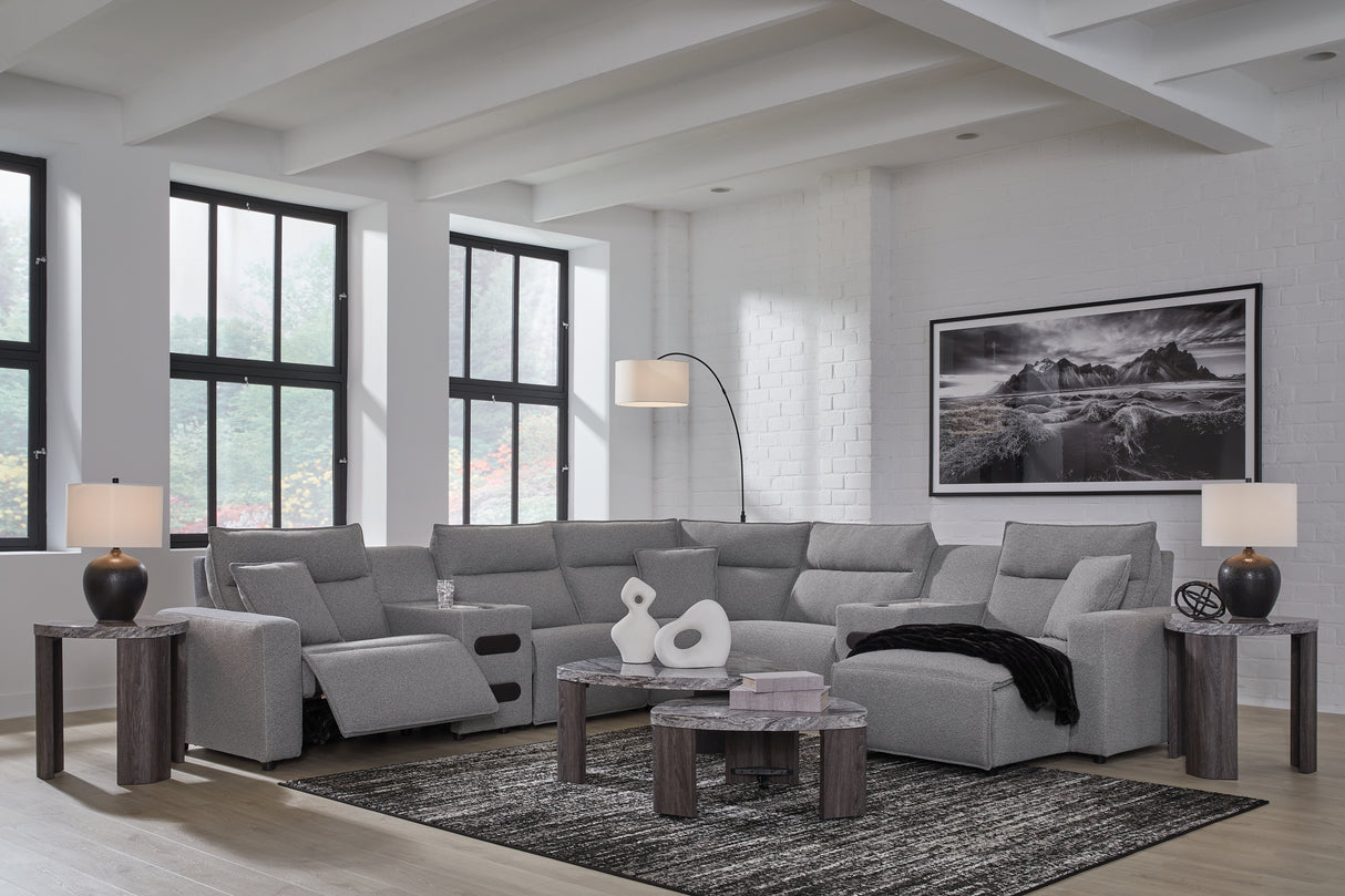 Modmax II 7-Piece Power Reclining Sectional with Chaise