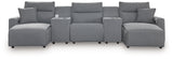 Modmax II 5-Piece Power Reclining Sectional with Chaise