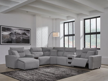 Modmax II 7-Piece Power Reclining Sectional with Chaise