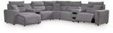 Modmax II 7-Piece Power Reclining Sectional with Chaise