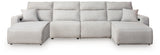 Modmax II 4-Piece Reclining Sectional with Double Chaise