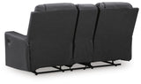 Mackmenville Reclining Loveseat with Console