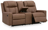 Mackmenville Reclining Loveseat with Console
