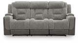 Mixed Motion Power Reclining Sofa