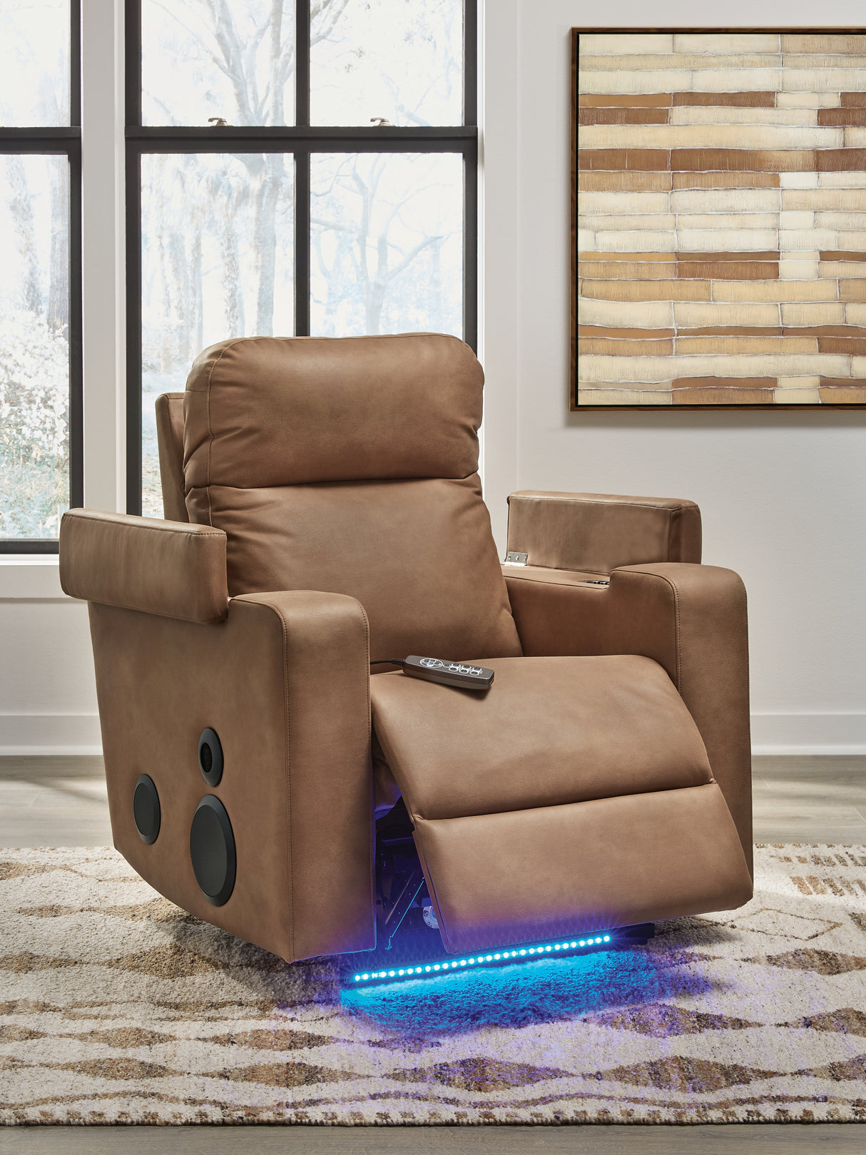 Lorrenton Power Glider Recliner with Audio System