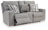 Biscoe Power Reclining Loveseat with Console