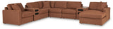Modmax 8-Piece Sectional with Storage Chaise and Audio Consoles