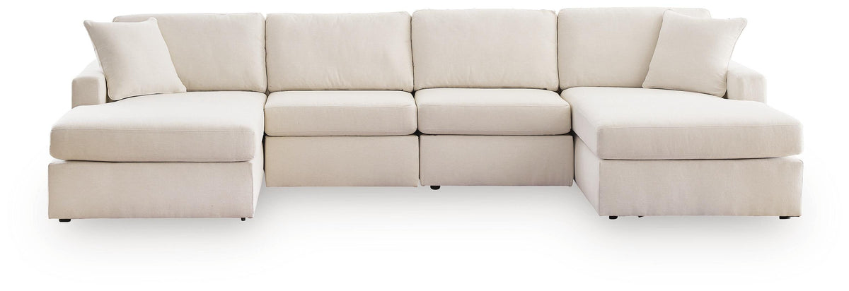 Modmax 4-Piece Double Storage Chaise Sectional