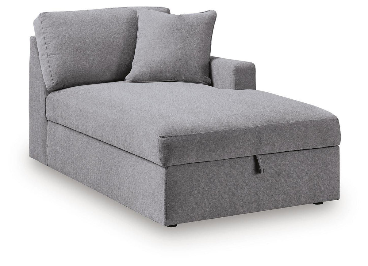 Modmax 8-Piece Sectional with Storage Chaise and Audio Consoles