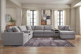 Modmax 8-Piece Sectional with Storage Chaise and Audio Consoles