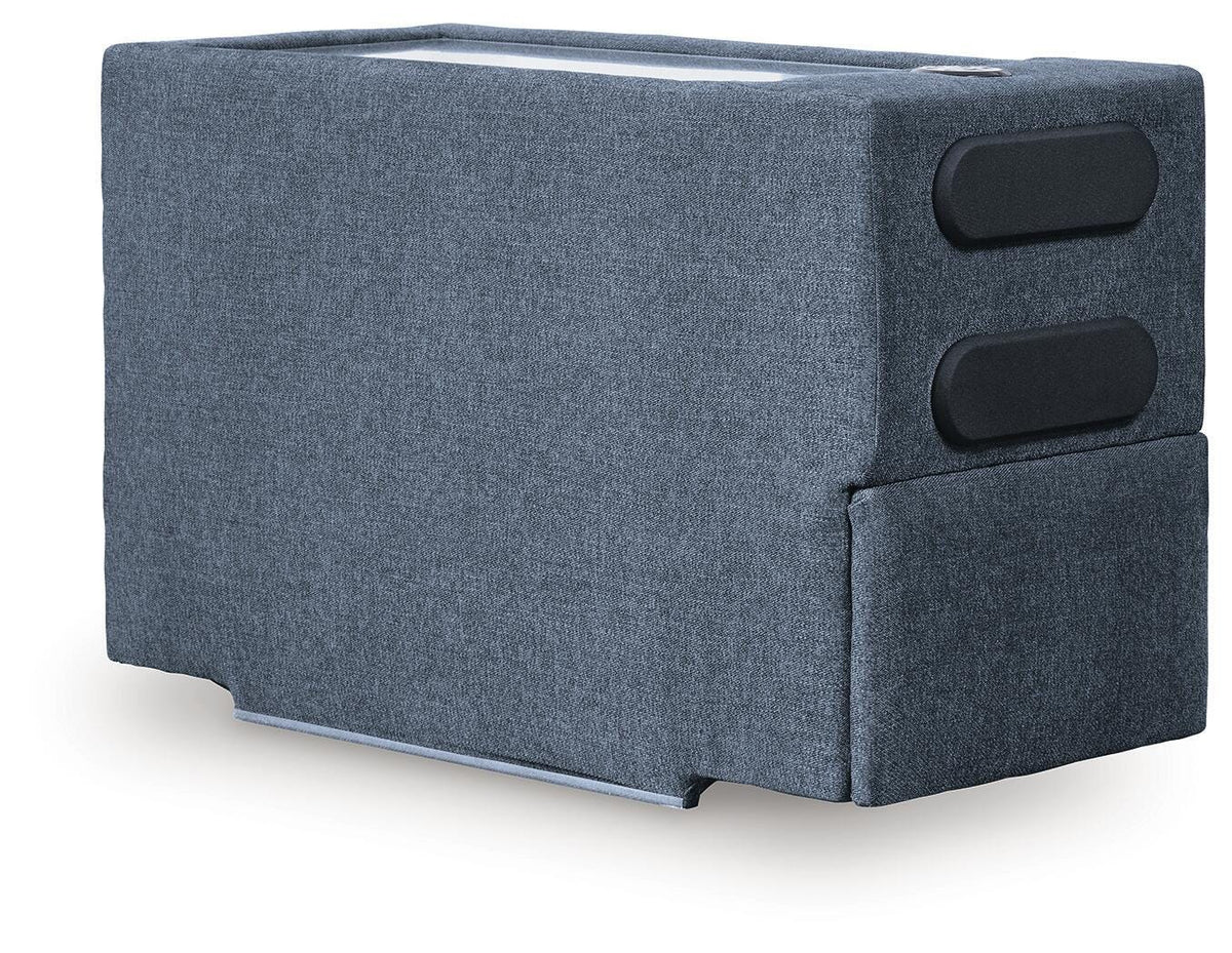 Modmax 8-Piece Sectional with Storage Chaise and Audio Consoles
