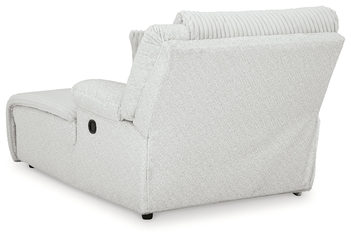 Top Tier 3-Piece Reclining Sectional Chofa