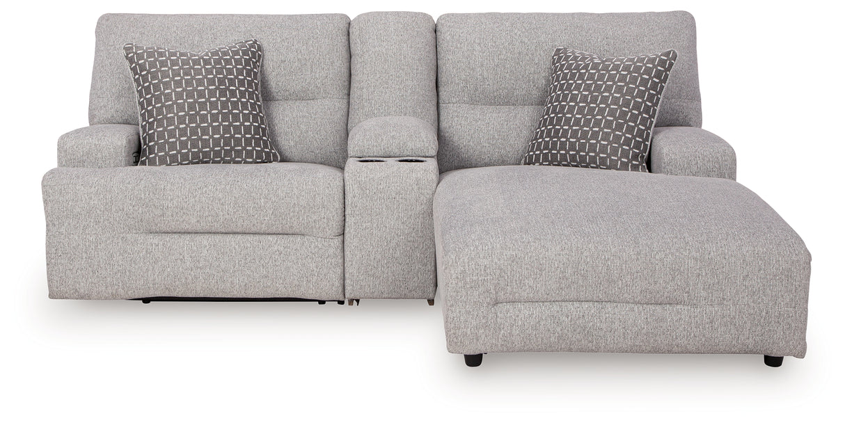 Acklen Place 3-Piece Power Reclining Sectional Sofa with Chaise
