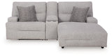 Acklen Place 3-Piece Power Reclining Sectional Sofa with Chaise