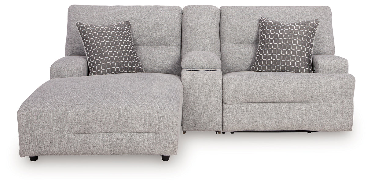 Acklen Place 3-Piece Power Reclining Sectional Sofa with Chaise