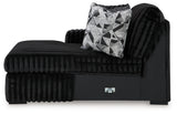 Midnight-Madness 3-Piece Sectional with Chaise